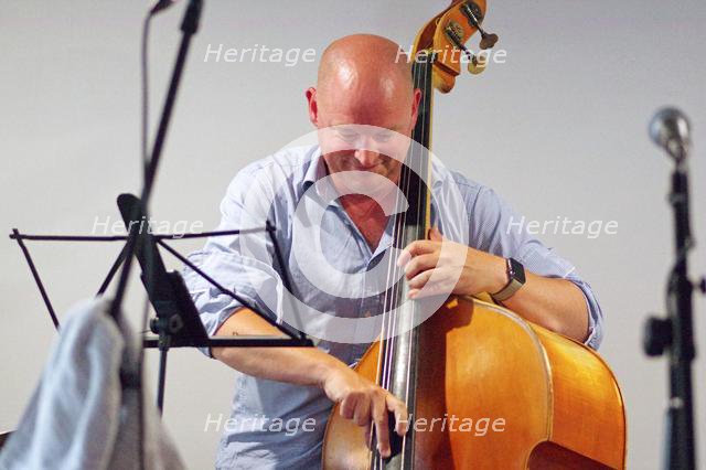 Dan Sheppard, Splash Point Jazz Club, Eastbourne, East Sussex, 24 July 2019. Creator: Brian O'Connor.
