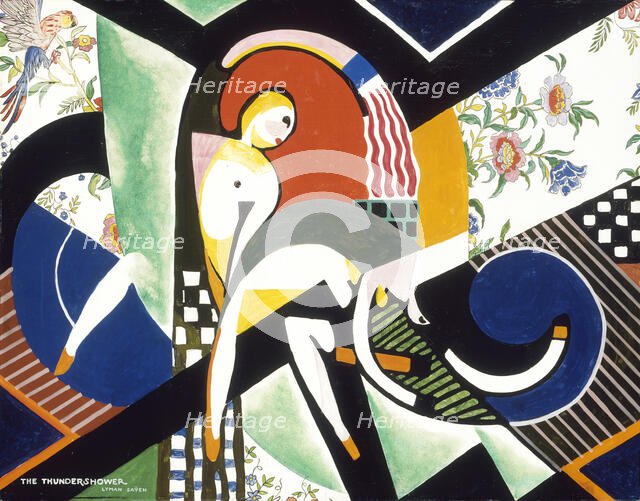 The Thundershower, ca. 1917-1918. Creator: Henry Lyman Saÿen.