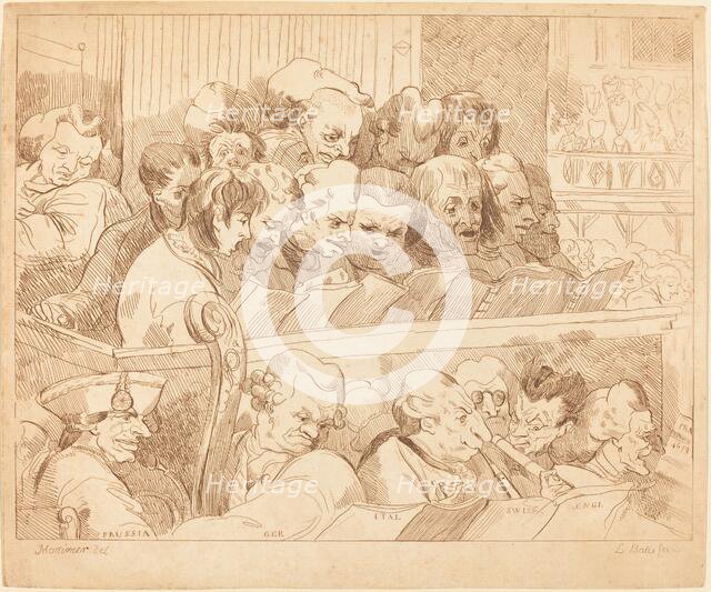 A Choral Band, c. 1784. Creator: Lydia Bates.