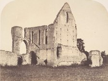 Newark Abbey, near Chertsey, 1856. Creator: John Richardson Major.