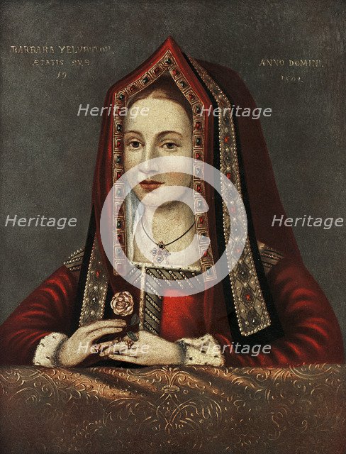 Elizabeth of York (1465-1503), 1501. Artist: Unknown