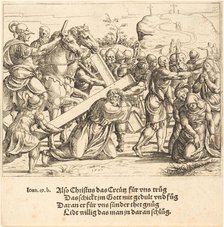 Christ Carrying the Cross, 1547. Creator: Augustin Hirschvogel.