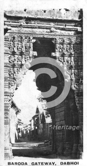 Baroda Gateway, Dabhoi, Gujarat, India, c1925. Artist: Unknown
