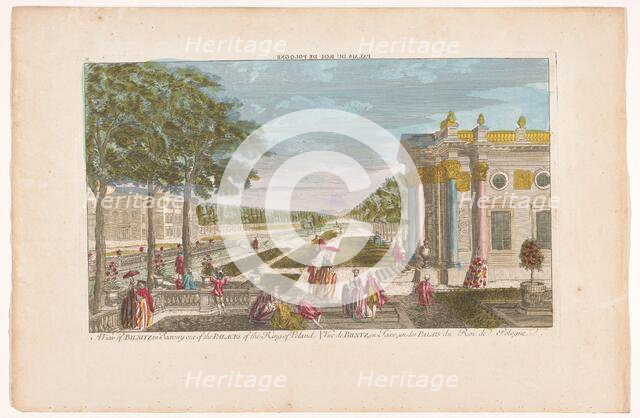 View of the Schloss Pillnitz, 1752-1799. Creator: Anon.