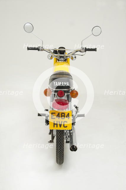 1987 Yamaha FS1E moped. Creator: Unknown.