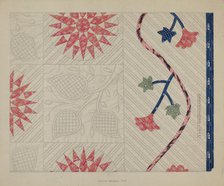 Quilt, 1937. Creator: Jacob Gielens.