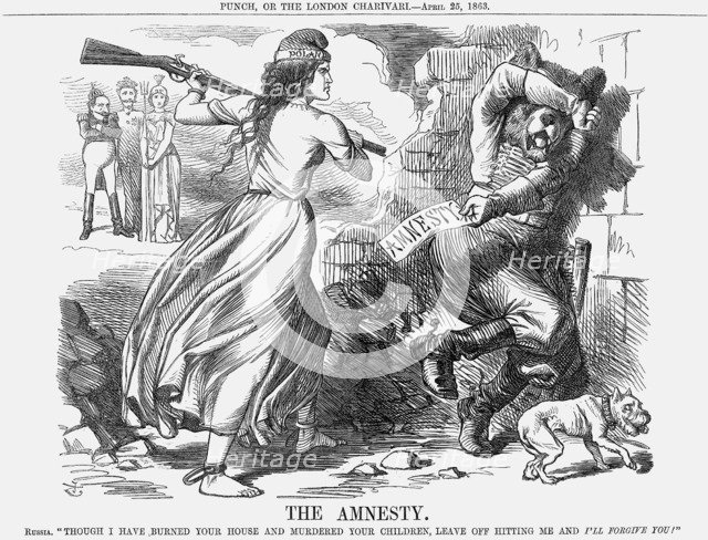 'The Amnesty', 1863. Artist: John Tenniel