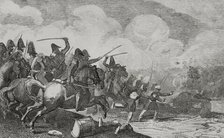 Martin Zurbano and his Isabelline troops, 1845.  Creator: Unknown.