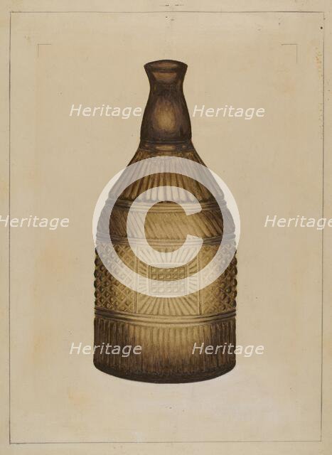 Decanter, 1935/1942. Creator: Nicholas Amantea.