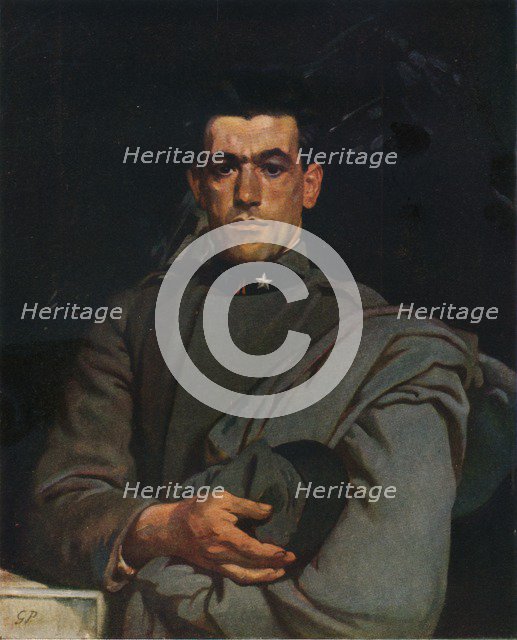 Italian Soldier, No. 2., c1918, (1924). Artist: Glyn Warren Philpot