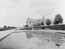 Biltmore House from the south terrace, c1902. Creator: William H. Jackson.
