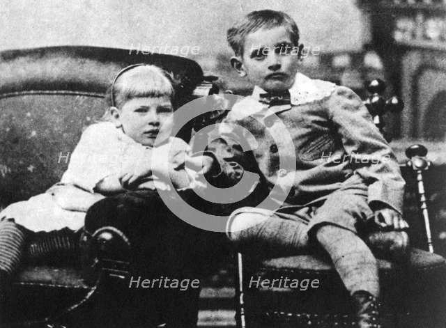 The children of Jesse James, c1881-1883 (1954). Artist: Unknown