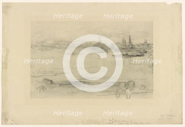 Early Morning, 1878. Creator: James Abbott McNeill Whistler.