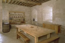 The Kitchen, Portland Castle, Weymouth, Dorset, 1998. Artist: J Bailey