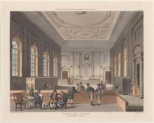 South Sea House, Dividend Hall, February 1, 1810., February 1, 1810. Creator: Thomas Sutherland.