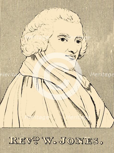 'Reverend W. Jones', (1726-1800), 1830. Creator: Unknown.