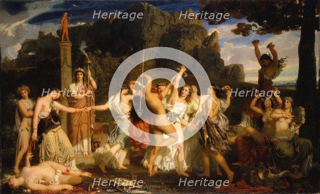 La Danse des bacchantes (The Dance of Bacchantes), 1849.