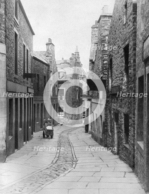 A street in Stromness, Orkney, Scotland, 1924-1926. Artist: Thomas Kent