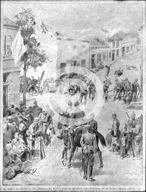 'Un "emprint" de l'Illustrierte Zeitung a un journal illustre de Londres', 1918. Creator: Unknown.