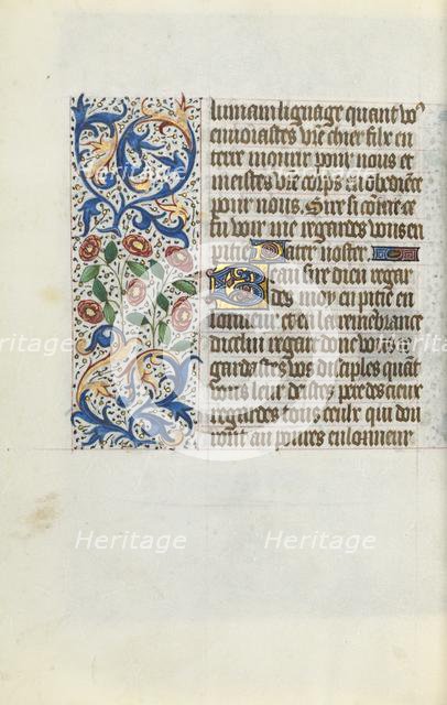 Book of Hours (Use of Rouen): fol. 152v, c. 1470. Creator: Master of the Geneva Latini (French, active Rouen, 1460-80).