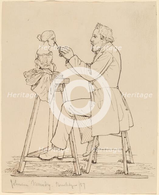 Johnson Mundy, Sculptor, 1857. Creator: John Quincy Adams Ward.