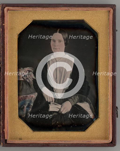 Untitled (Portrait of a Seated Woman), 1847. Creator: John Plumbe.