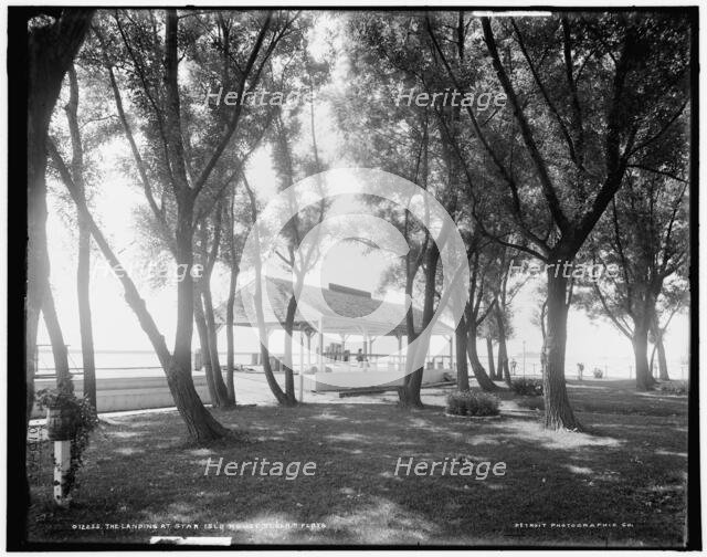 Star Island House, St. Clair Flats, Mich., between 1890 and 1901. Creator: Unknown.