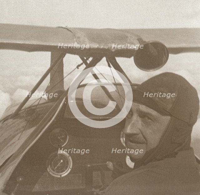 In the clouds at 1200 metres, c1914-c1918. Artist: Unknown.