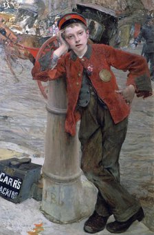 'London Shoeshine Boy', 1882. Artist: Jules Bastien-Lepage