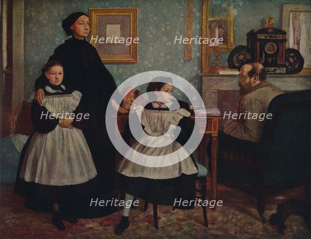 'La Famille Bellelli', c1867. Artist: Edgar Degas.