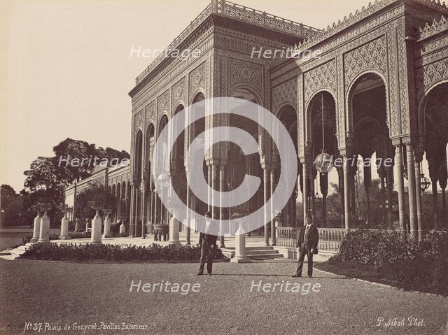 Palais de Gézyret, Pavillon Exterieur, 1870s. Creator: Pascal Sébah.