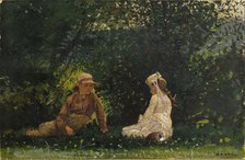 Scene at Houghton Farm, 1878. Creator: Winslow Homer.