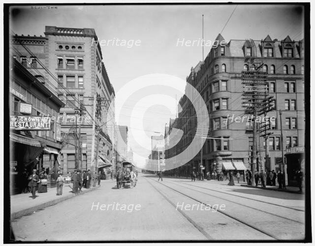 Superior Street, Duluth, Minn., c1902. Creator: William H. Jackson.