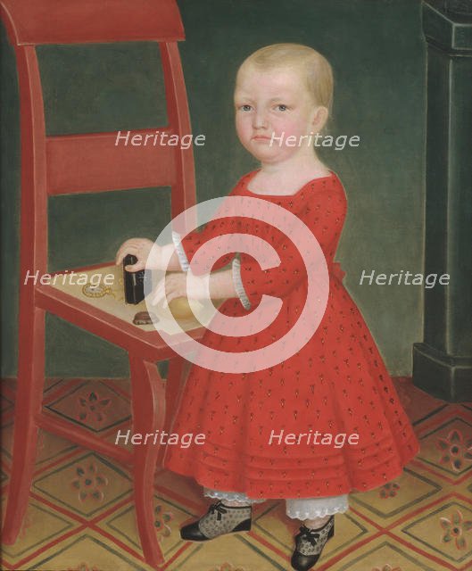 Boy with Blond Hair, ca. 1840-50. Creator: Unknown.