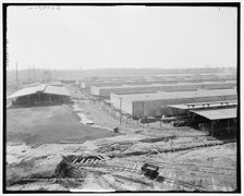 Cotton shed, Memphis Warehouse Co., Memphis, Tenn., between 1900 and 1915. Creator: Unknown.