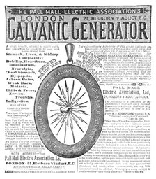 London Galvanic Generator, 1883. Creator: Unknown.