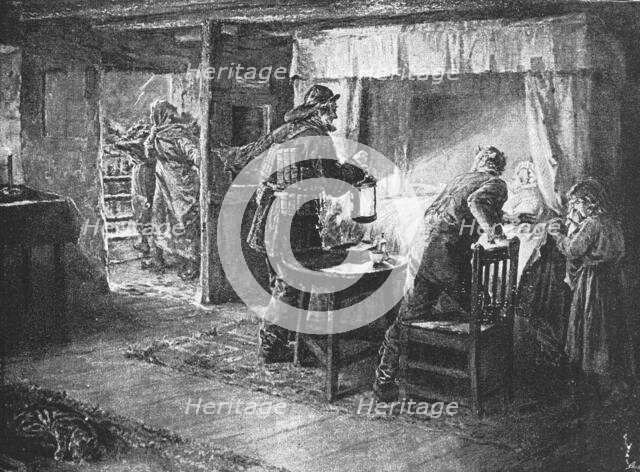 'Pictures of the Year - IX. "Go, and God's Will Be Done", after Ralph Hedley, 1891. Creator: Unknown.