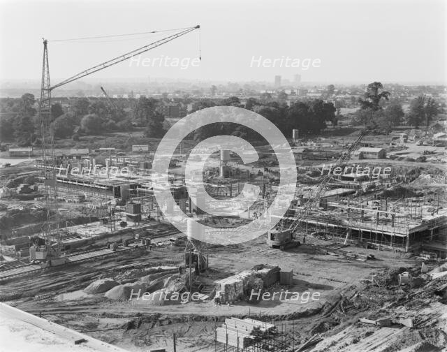 Walsgrave Hospital, Clifford Bridge Road, Walsgrave on Sowe, Coventry, West Midlands, 23/09/1965. Creator: John Laing plc.