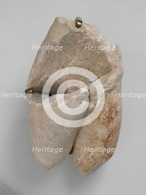 Fragment of a Male Torso, Coptic, 4th-7th century. Creator: Unknown.