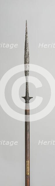 Eared Spear, Switzerland, 10th/11th century, possibly 13th/14th century. Creator: Unknown.
