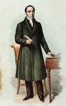 Alvaro Florez Estrada (1766-1853), Spanish economist, lawyer and politician.
