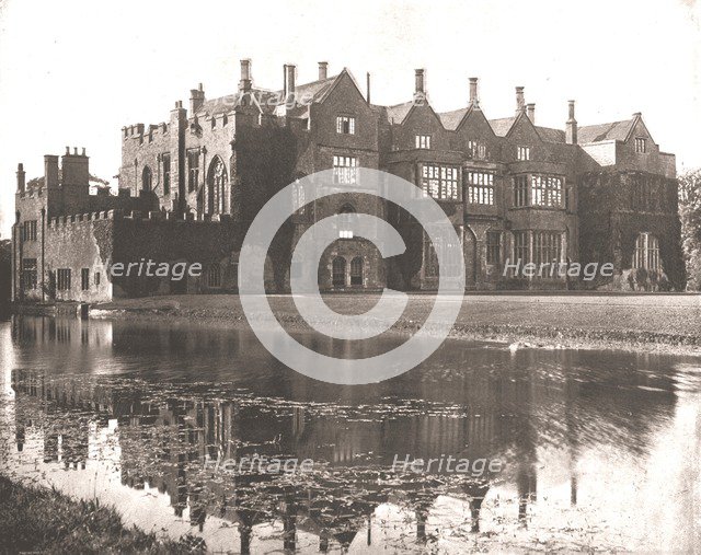 Broughton Castle, Banbury, Oxfordshire, 1894. Creator: Unknown.