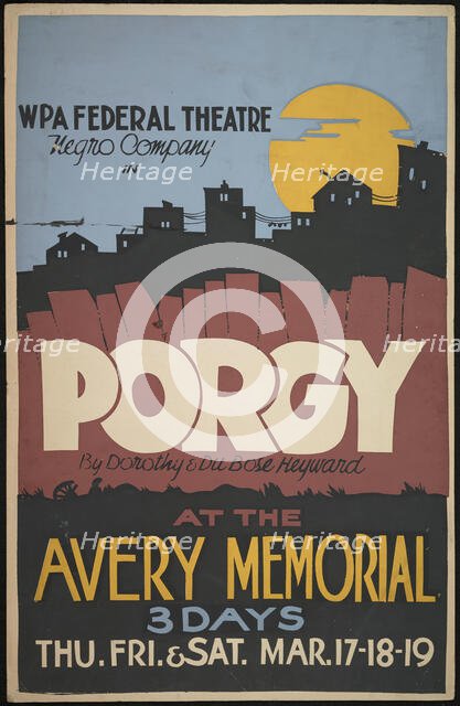 Porgy, Hartford, 1938. Creator: Unknown.
