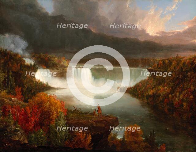 Distant View of Niagara Falls, 1830. Creator: Thomas Cole.