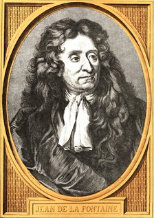 Jean de La Fontaine (1621-1695), 19th century. Creator: Doré, Gustave (1832-1883).