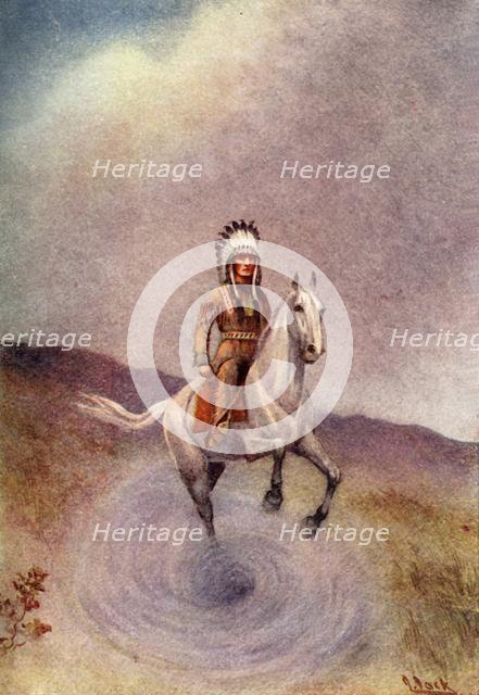 'He emerged in his own country', 1914. Creator: Unknown.