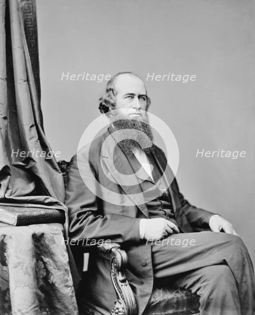 Jacob Benton of New Hampshire, between 1860 and 1875. Creator: Unknown.