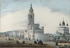 The Passion (Strastnoy) Monastery in Moscow, 1865.