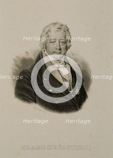 Portrait of the instrument maker Sébastien Érard (1752-1831), 1835.