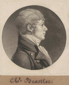 Charles Braestler, 1803. Creator: Charles Balthazar Julien Févret de Saint-Mémin.